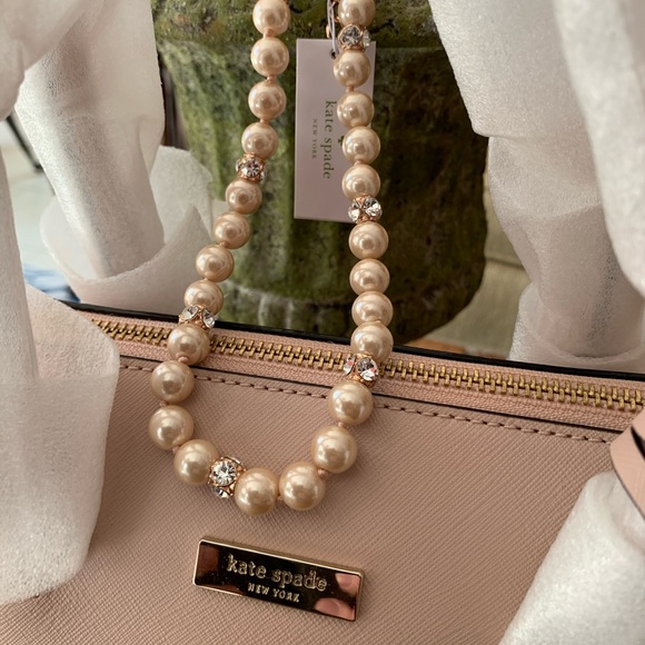 Kate Spade Pink Pearl & Jewel Necklace NWT - Picture 3 of 8